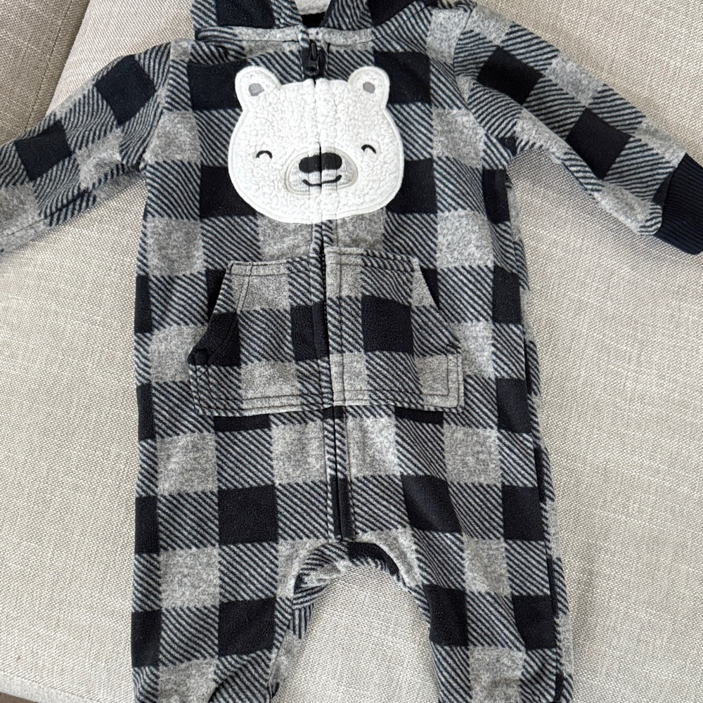 Carter’s Fleece Hooded Suit